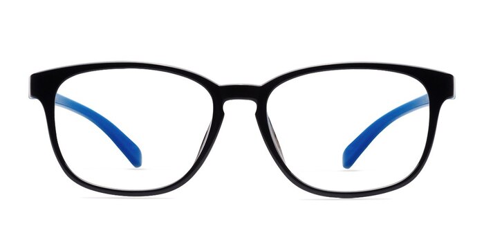 Bouncy Noir Plastique Montures de lunettes de vue d'EyeBuyDirect