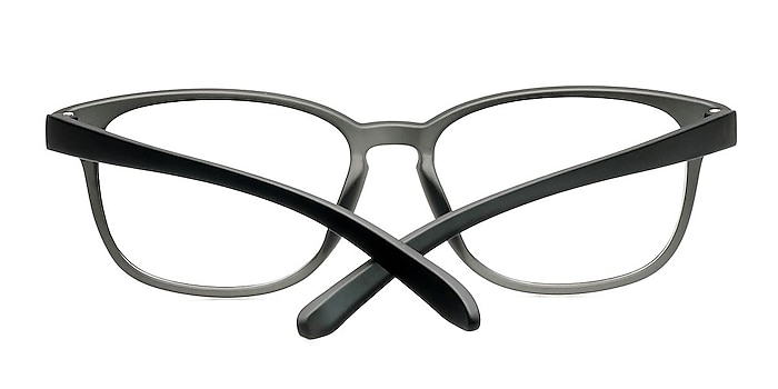 Matte Gray Bouncy -  Plastic Eyeglasses