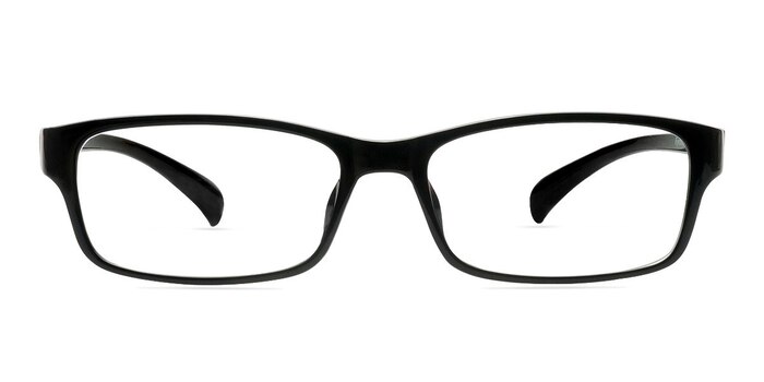 Steven Noir Plastique Montures de lunettes de vue d'EyeBuyDirect