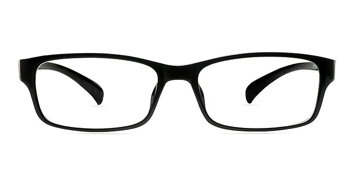 Steven Black Plastic Eyeglass Frames from EyeBuyDirect