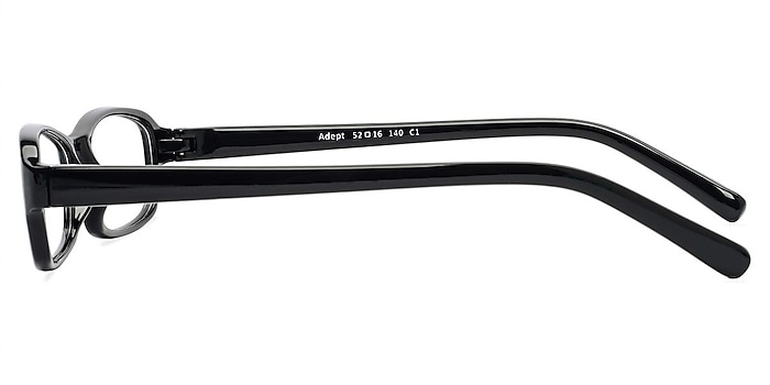 Adept  Black  Plastique Montures de lunettes de vue d'EyeBuyDirect