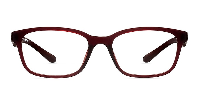 8601 Matte Burgundy Plastic Eyeglass Frames from EyeBuyDirect