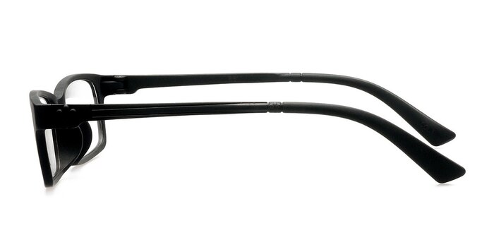 8611 Matte Black Plastique Montures de lunettes de vue d'EyeBuyDirect