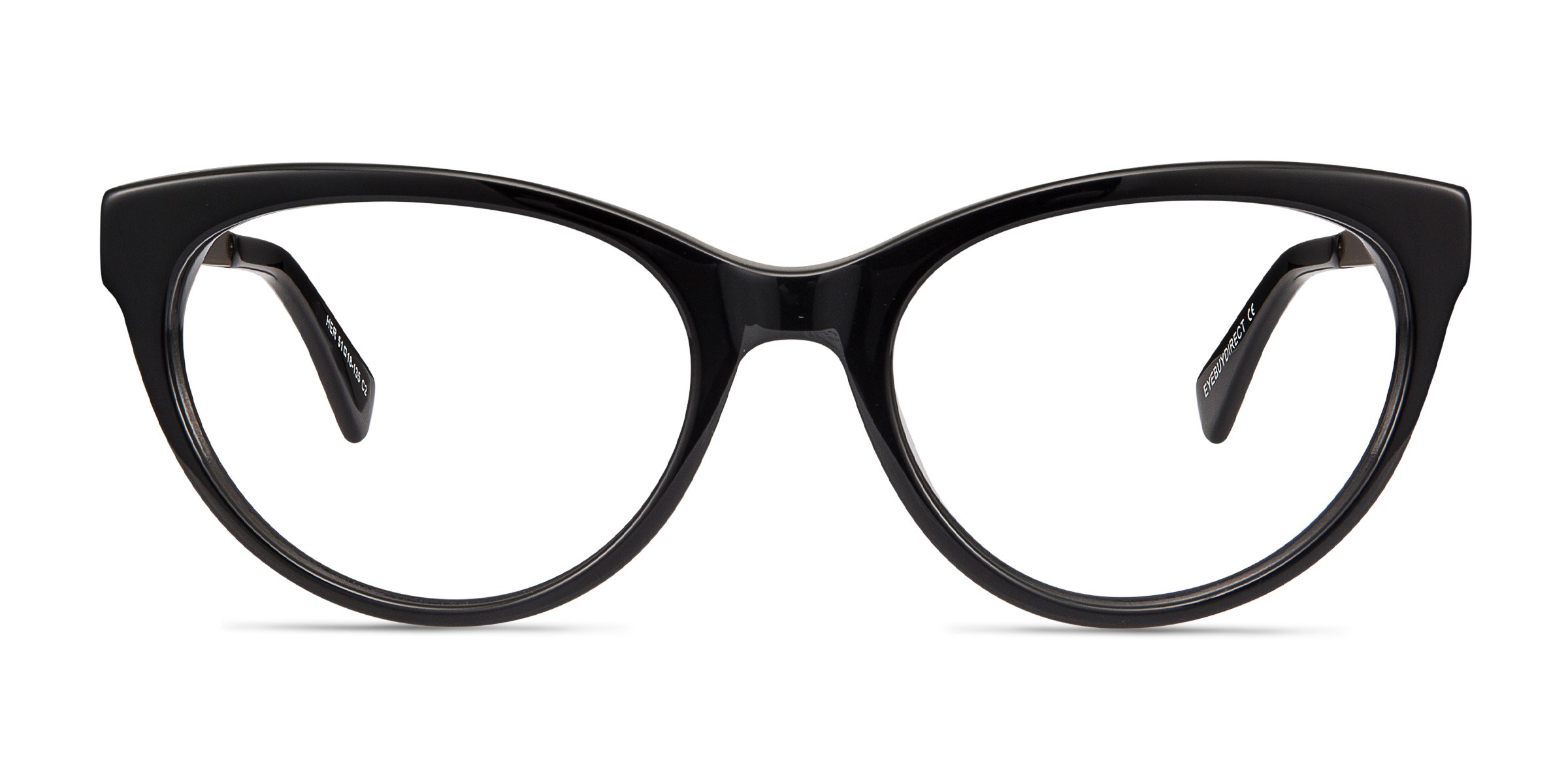 Her Cat Eye Black Glasses For Women Eyebuydirect Canada