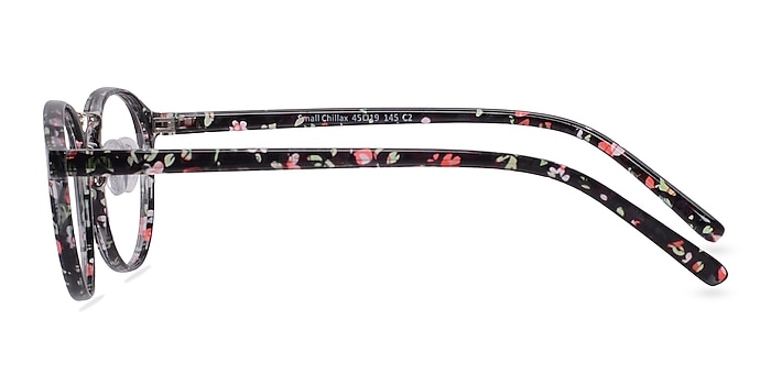 Small Chillax Red/Floral Plastic Eyeglass Frames from EyeBuyDirect