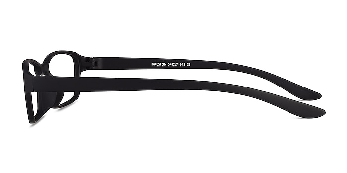 Preston Noir Plastique Montures de lunettes de vue d'EyeBuyDirect