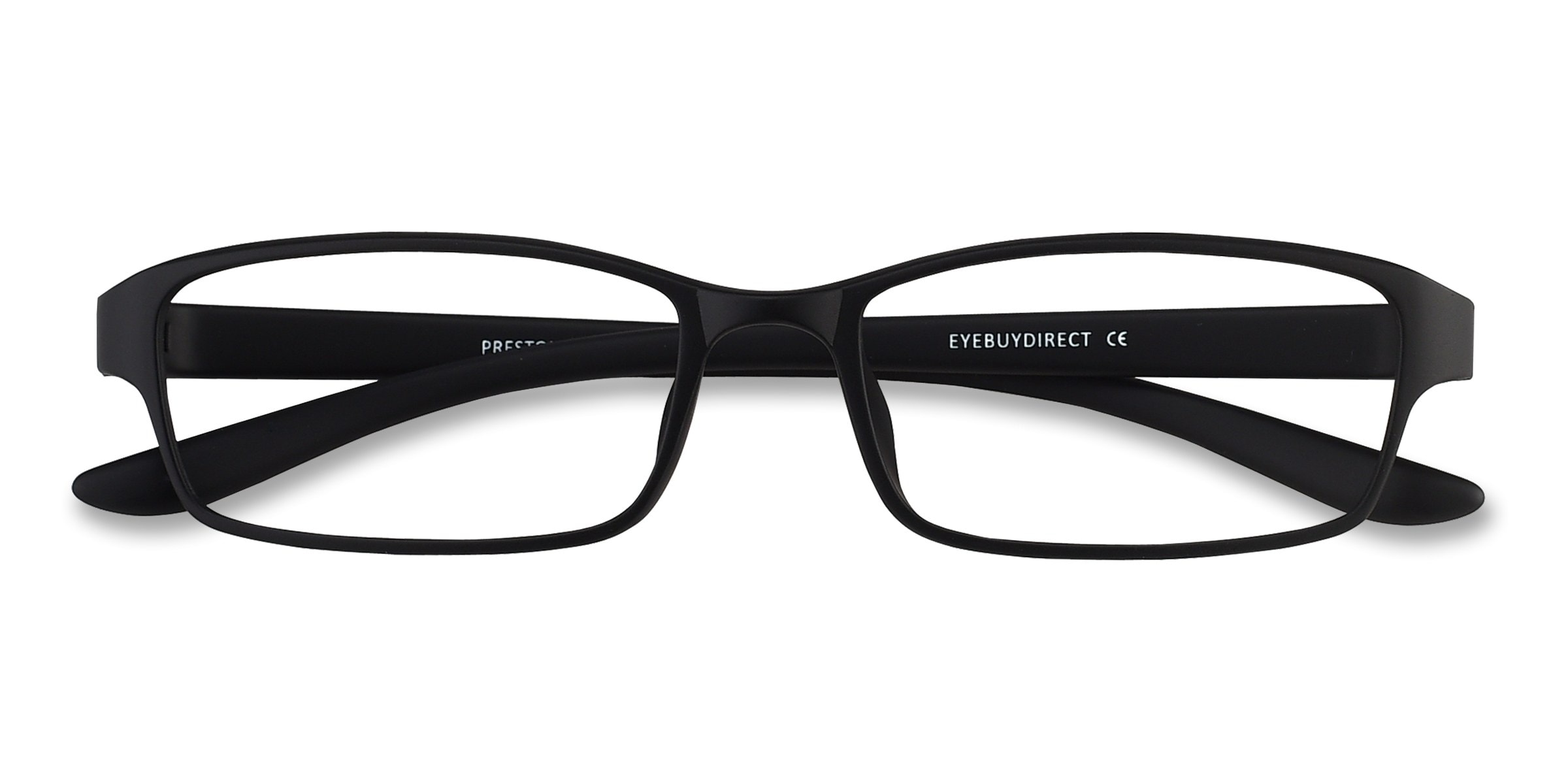 Preston Rectangle Black Full Rim Eyeglasses | Eyebuydirect Canada