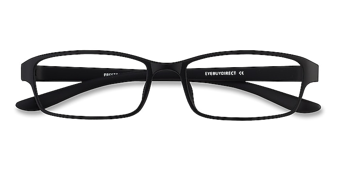 Black Preston -  Plastic Eyeglasses