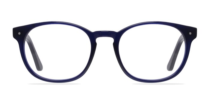 Midnight Bleu marine  Acétate Montures de lunettes de vue d'EyeBuyDirect
