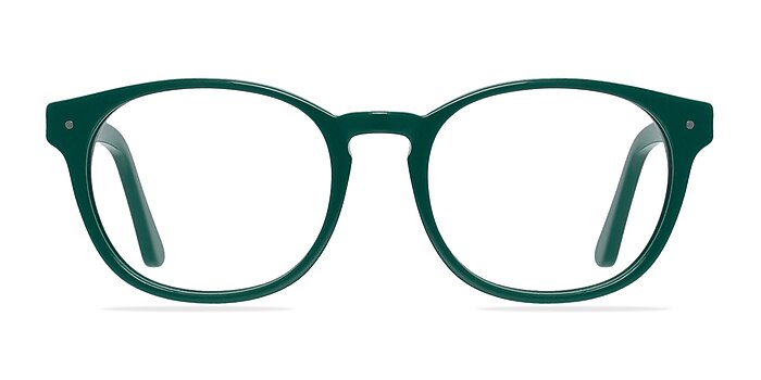 Midnight Green Acetate Eyeglass Frames from EyeBuyDirect