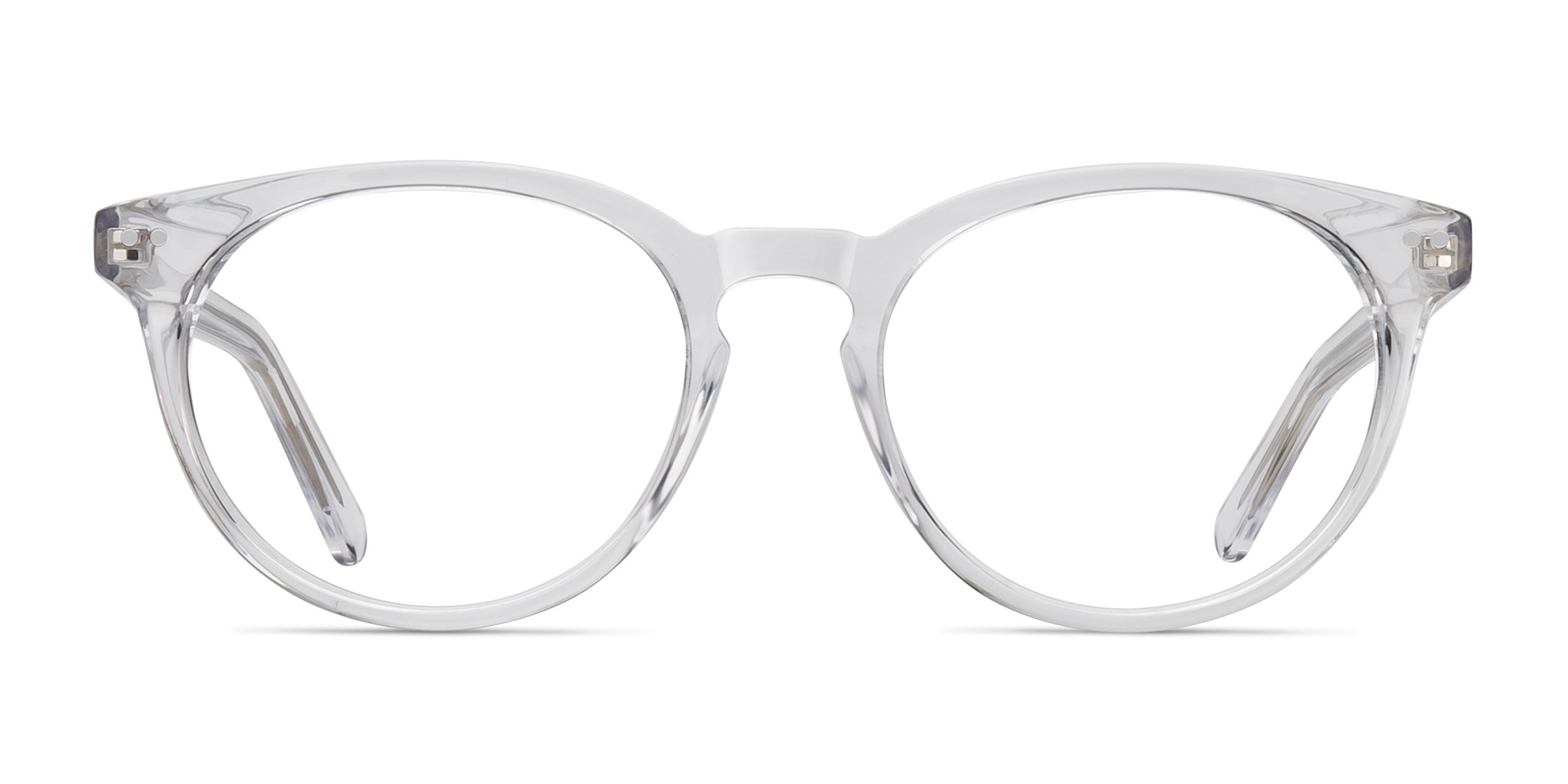 Morning Round Clear Full Rim Eyeglasses | Eyebuydirect