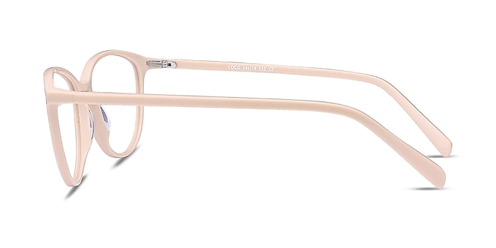 Coco Light pink Acétate Montures de lunettes de vue d'EyeBuyDirect