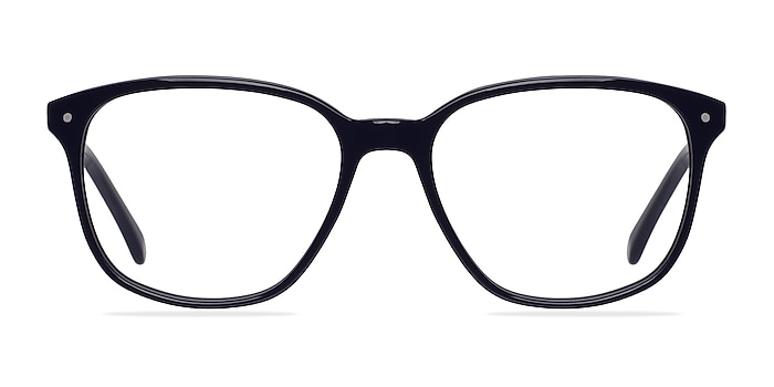 Lisbon Bleu marine  Acétate Montures de lunettes de vue d'EyeBuyDirect