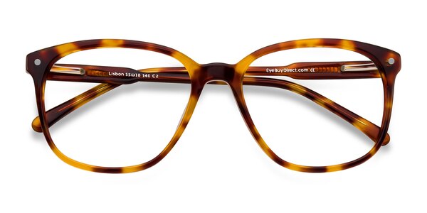 Lisbon prescription eyeglasses (Tortoise)