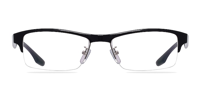 Ambitious Black Plastic Eyeglass Frames from EyeBuyDirect
