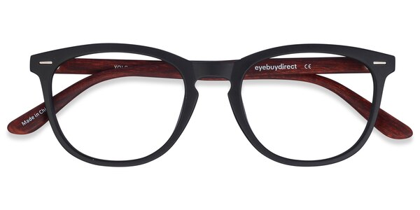 Yolo prescription eyeglasses (Black/Brown)