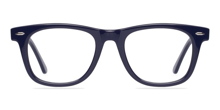 Blizzard Navy Acetate Eyeglass Frames from EyeBuyDirect