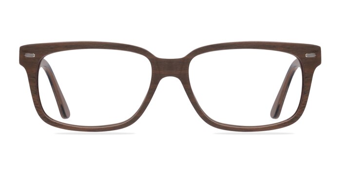John Brown/Striped Acétate Montures de lunettes de vue d'EyeBuyDirect