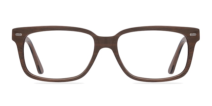 John Brown/Striped Acétate Montures de lunettes de vue d'EyeBuyDirect