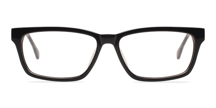 Seattle Black Acetate Eyeglass Frames from EyeBuyDirect