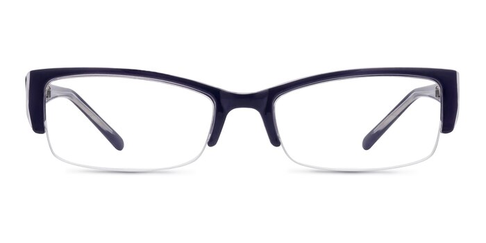 Diane Navy Plastic Eyeglass Frames from EyeBuyDirect