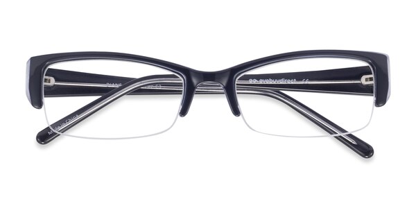 Diane prescription eyeglasses (Navy)