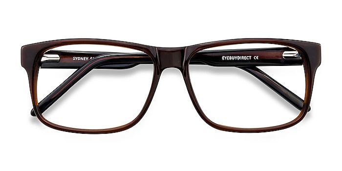 Brown Sydney -  Classic Acetate Eyeglasses
