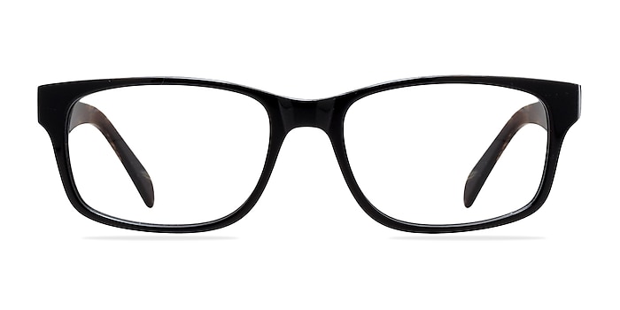 Casey Black Acetate Eyeglass Frames from EyeBuyDirect