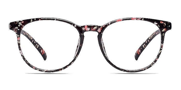 Chilling Red/Floral Plastic Eyeglass Frames from EyeBuyDirect