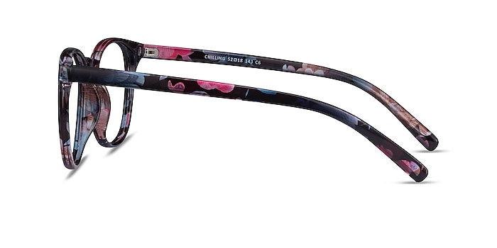 Chilling Pink/Floral Plastique Montures de lunettes de vue d'EyeBuyDirect