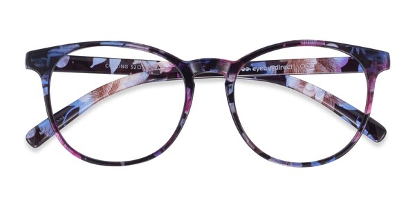 Chilling prescription eyeglasses (Pink/Floral)