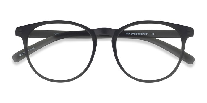 Matte Gray Chilling -  Lightweight Plastic Eyeglasses