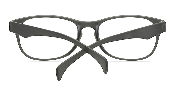 Matte Gray Echo -  Classic Plastic Eyeglasses