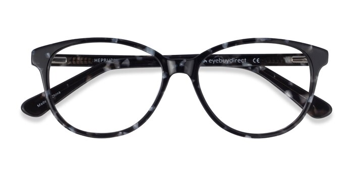 Gray/Floral Hepburn -  Fashion Acetate Eyeglasses