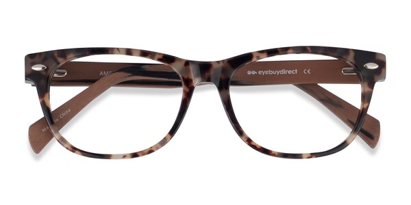 Amber prescription eyeglasses (Ivory/Tortoise)