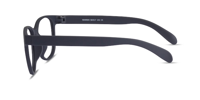 Warren Matte Navy Plastique Montures de lunettes de vue d'EyeBuyDirect