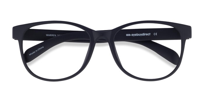 Matte Navy Warren -  Lightweight Plastic Eyeglasses