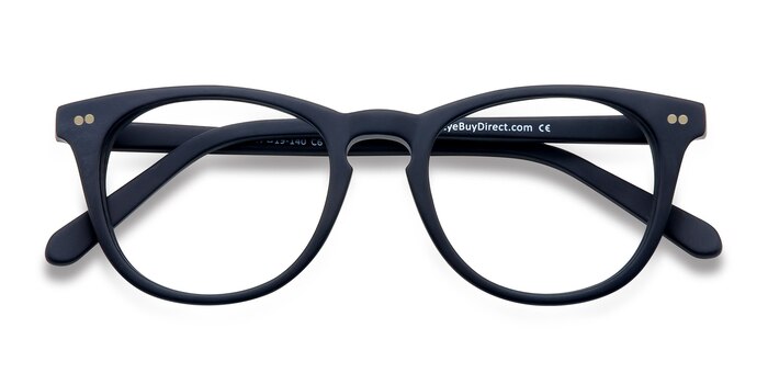 Matte Navy Providence -  Classic Acetate Eyeglasses