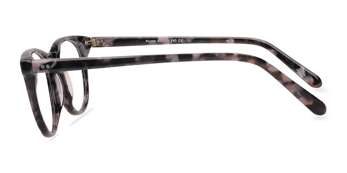 Flume Gray/Floral Acetate Eyeglass Frames from EyeBuyDirect