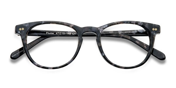 Flume prescription eyeglasses (Gray/Floral)