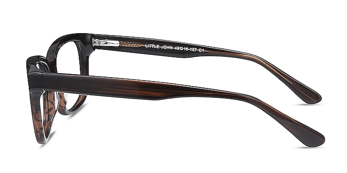 Little John Brown Acetate Eyeglass Frames from EyeBuyDirect