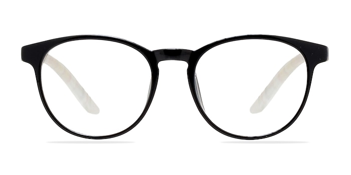 Little Chilling Clear/Black Plastic Eyeglass Frames from EyeBuyDirect