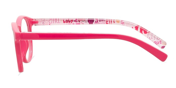 Little Chilling Pink Plastic Eyeglass Frames from EyeBuyDirect
