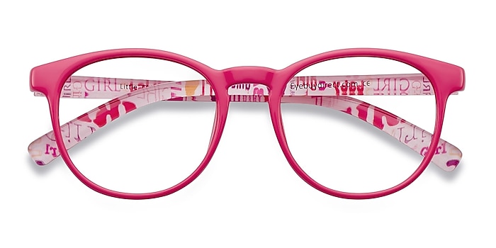 Pink Little Chilling -  Classic Plastic Eyeglasses