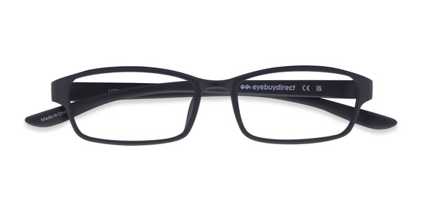 Little Preston prescription eyeglasses (Black) - 15517 - Eyeglasses Sleek and modern. Little Preston is a frame made f sku 15517