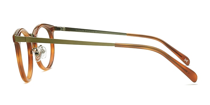 Nostalgia Cinnamon Acétate Montures de lunettes de vue d'EyeBuyDirect