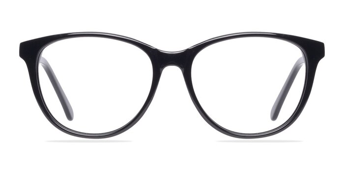 Level Noir Acétate Montures de lunettes de vue d'EyeBuyDirect