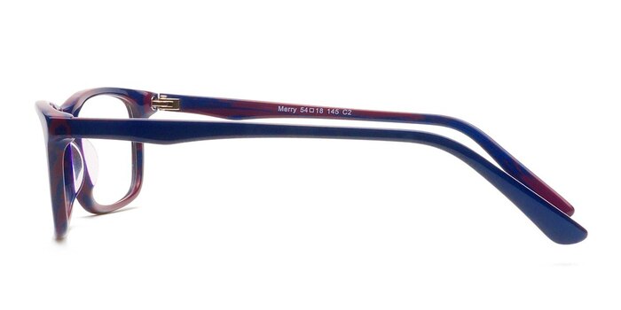 Merry Bleu marine  Acétate Montures de lunettes de vue d'EyeBuyDirect