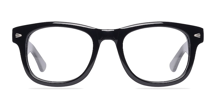 Blush Black Acetate Eyeglass Frames from EyeBuyDirect