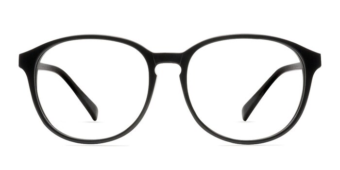 Bliss Noir Acétate Montures de lunettes de vue d'EyeBuyDirect